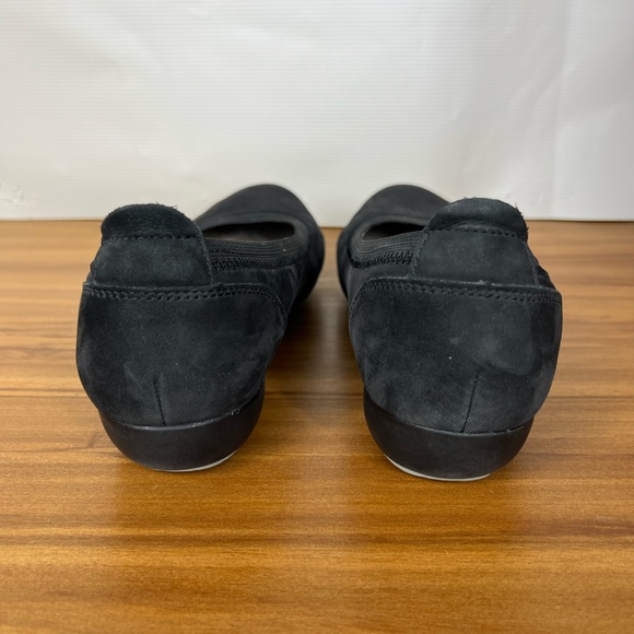Dansko Women's Kristen Ballet Flats Leather Slip On Shoes black size 38 (US 8) - Picture 3 of 6